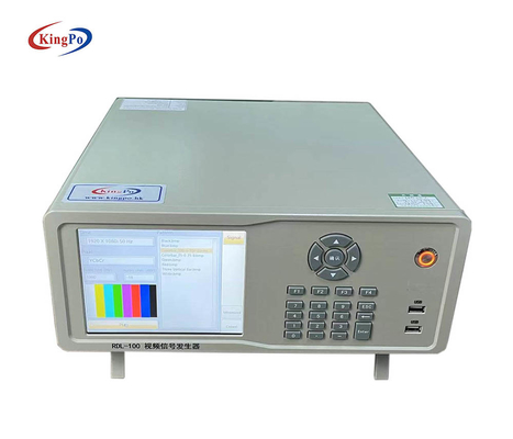Gerador de sinal de vídeo de três barras verticais de latão e plástico IEC62368 RDL-100