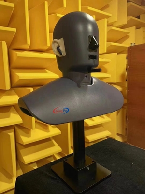 Simulador de cabeça e tronco de alta frequência Chapéus HF para dispositivos inteligentes alto-falantes Teste eletroacústico