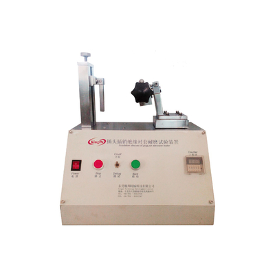 IEC60884 figura 28 verificador do soquete da tomada das luvas da isolação do parafuso para testes de resistência da abrasão