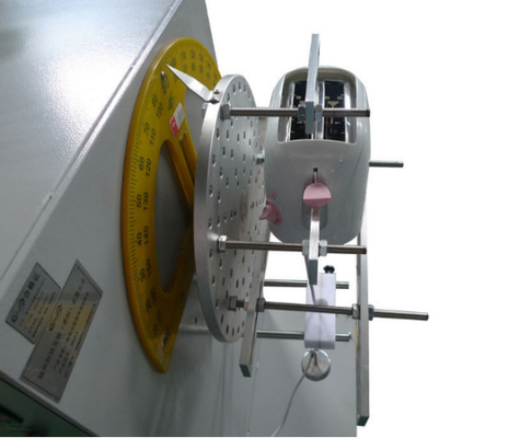 IEC60335-1 figura da cláusula 25,14 8 cabos de alimentação que dobram o instrumento do teste que testa a capacidade da proteção de cabo