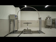 Equipamento de testes Dustproof de oscilação do IP do tubo 0-50 graus Ipx3 Célsio Ipx4