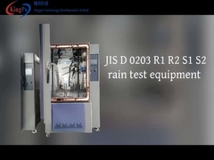 JIS D 0203 Equipamento de ensaio em chuva para peças automotivas