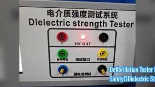 Testador de desfibrilação ISO 27186 para dispositivos médicos