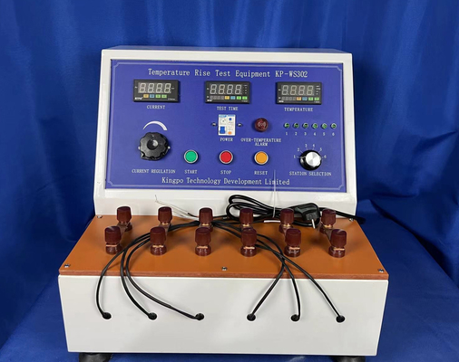 A figura 44 tomada do IEC 60884-1 de 6 estações fixa o instrumento do teste da elevação da temperatura