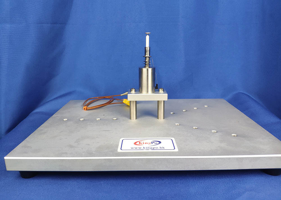 IEC60311 Figura 1 Arranjo para medir a temperatura da placa única de ferro