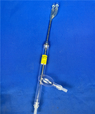 ISO 18193-Figura C.2 Modelo vascular da veia superior cava do átrio direito para testar a recirculação da cânula dupla do lúmen