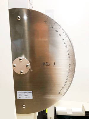 IEC60068-2-75 calibrador do martelo da mola do peso do apêndice B únicos/dispositivo da calibração martelo da mola