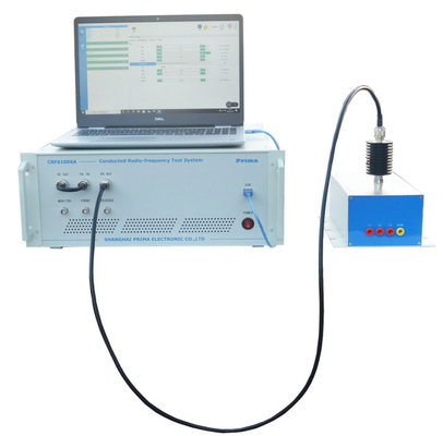 Sistema de teste para a perseguição e o distúrbio condutores da indução CRF61006A/B do campo do RF