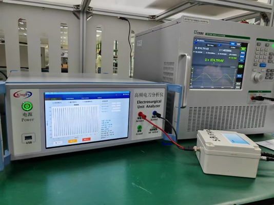 Analisador de Unidade Eletrocirúrgica 0-400V RMS 10KHz-200MHz Testador Médico